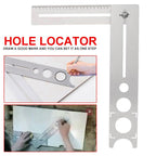 Multifunctional Universal Stainless Steel Adjustable Positioning Ruler