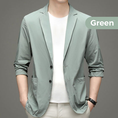 Men's Summer Lightweight Suit Jacket