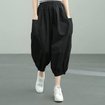 🔥50% OFF🔥Women's Vintage Casual Loose Ankle Length Pants