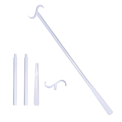 Adjustable Long Shoe Horn with Sock Remover for Seniors