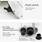 Hand-held Pointed Hammer Grooving and Rust Removal Impact Air Shovel Hammer Tool