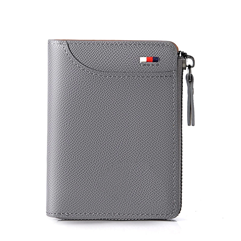 🎁Men's Leather Zip Wallet (RFID Protected)✨