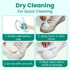 🌟Multifuntional Effective Mild Shoes Cleaner