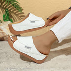 🔥 Hot Sales  50% OFF 🔥Women's Casual Wedge Slide Sandals