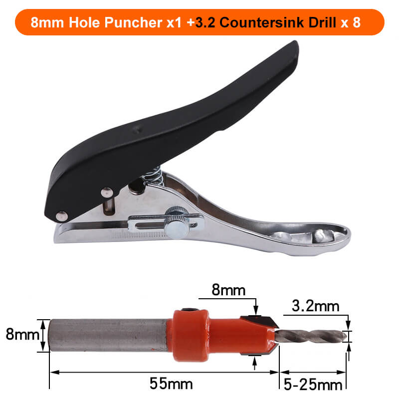 Portable Hole Punch Tool
