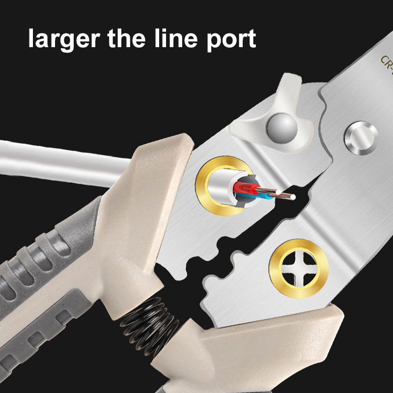 Multifunctional Wire Stripper Crimper Cable Cutter Pliers