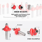 Tungsten Steel Alloy Cutter Head Slotting and Trimming Set
