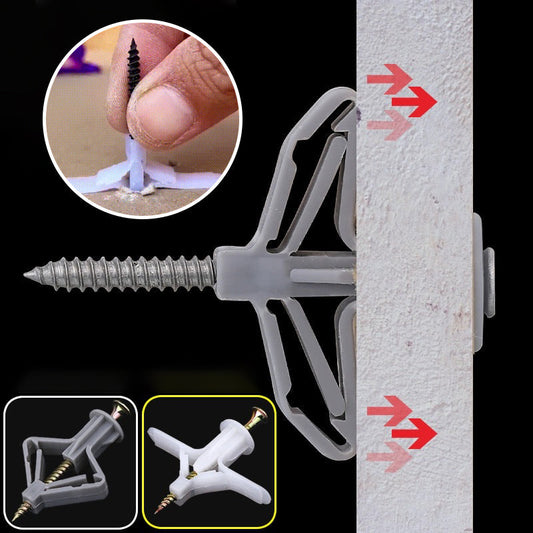Aircraft / Butterfly Expansion Anchor Bolts Tube & Countersunk Screws（50 pcs/ Pack）