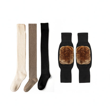 💞50K+ SOLD!🧦🤝✨ Classic Elegance, Effortless Wear | Soft & Stretchy Thigh High Socks❤️🔥🧦