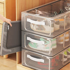 PVC Shoe Storage Box - Waterproof & Foldable