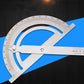 Multi-function 2-in-1 Ruler Protractor