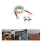 U-shaped Steel Buckle Polyester Safety Trailer Traction Rope
