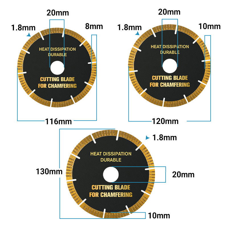 Heat Dissipation Durable Cutting Blade for Chamfering