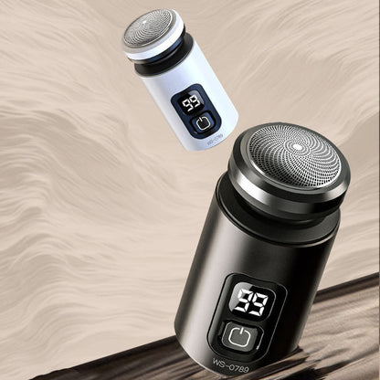 Men's Portable Electric Mini Shaver with Floating Blades