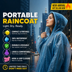 Mini Ball Shape Disposable Raincoat – Ultra‑compact ball packaging fits in any bag, purse or glove box. Waterproof & easy to use – always ready for sudden showers! 🌧️✨