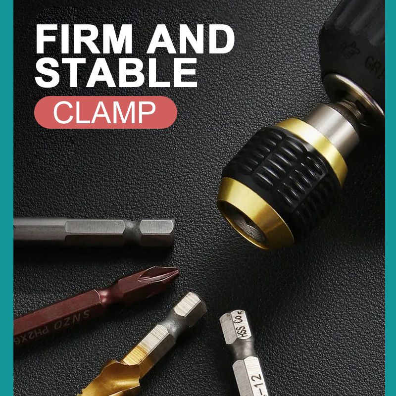 Self-locking Pop-up Hexagonal Handle Extended Conversion Bit
