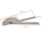 Multi-function 2-in-1 Ruler Protractor