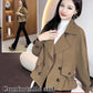 Korean Style Short Fashion Trench Coat (50% OFF)