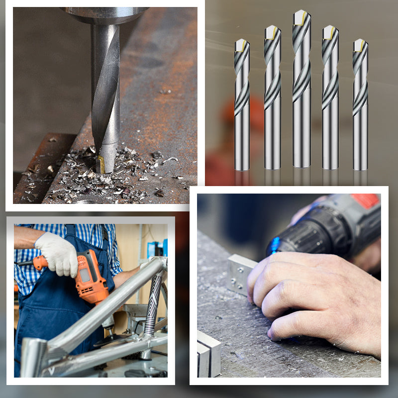Tungsten Carbide Twist Drill Bit Set