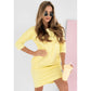 💖Round Neck 3/4 Sleeve Dress with Pockets