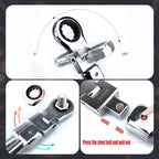 12-in-1 Quick Change Ratchet Wrench Set with Storage Box