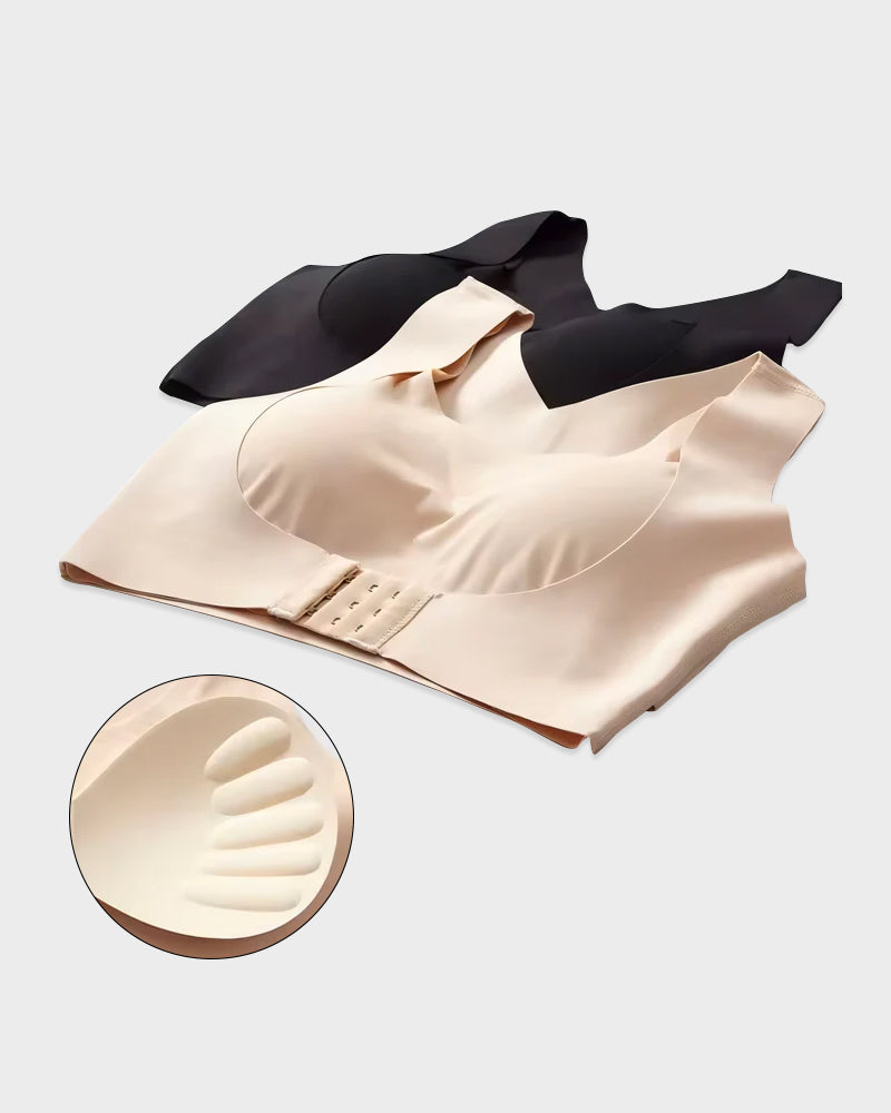 ⚡Front Closure Cross-Back Wireless Posture Bra