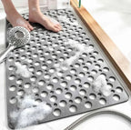 🛁 ⚡50K+ SOLD 🚿Premium Anti Slip Shower Safety Mat with Strong Suction Cups🧼
