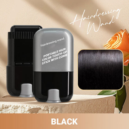 ✨Recasting Confidence💕Portable Hair Color Touch-Up Stick With Comb
