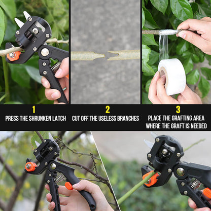 Garden Tools Multifunctional Fruit Tree Seedling Grafting Scissors Set