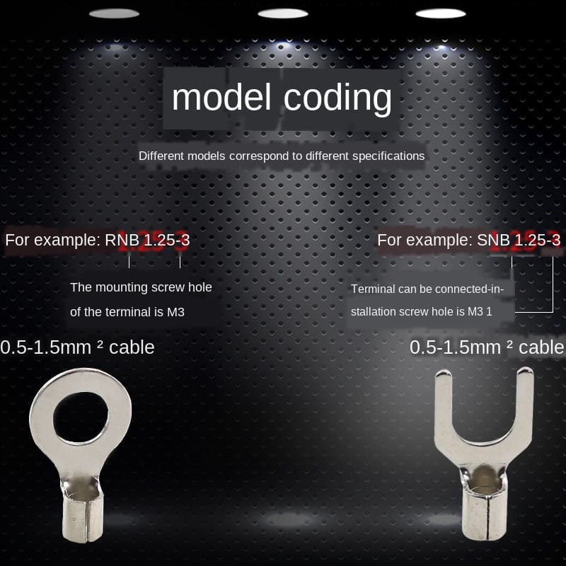 OT/UT Multiple Size Brass Terminal (320PCS)