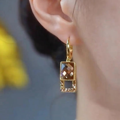 Dangle Hoop Earrings
