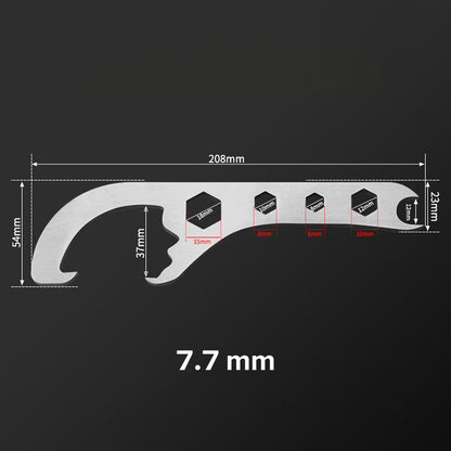 Stainless Steel Multifunctional Cap Opener Wrench