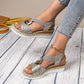 🔥50% OFF🔥Women's Fashion Open-toe Wedge Sandals with Elastic Strap