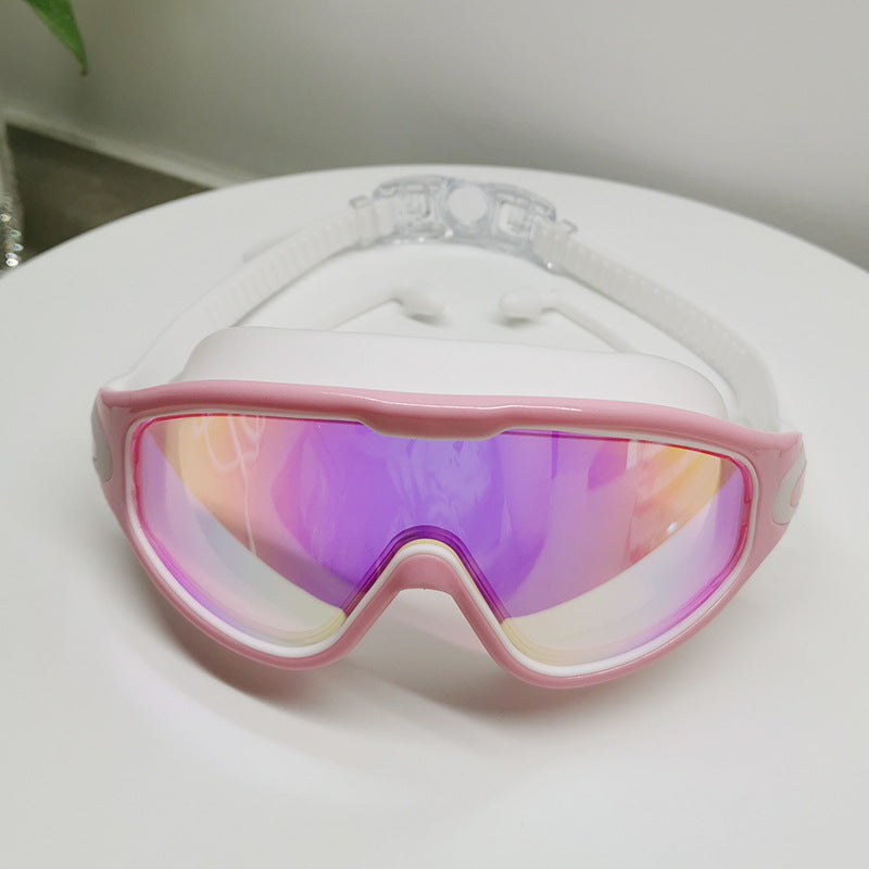 🔥Hot Sale🔥HD Large Frame Waterproof And anti-fog Swimming Goggles