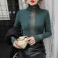 Double Sided Faux Velvet Thermal Top For Women