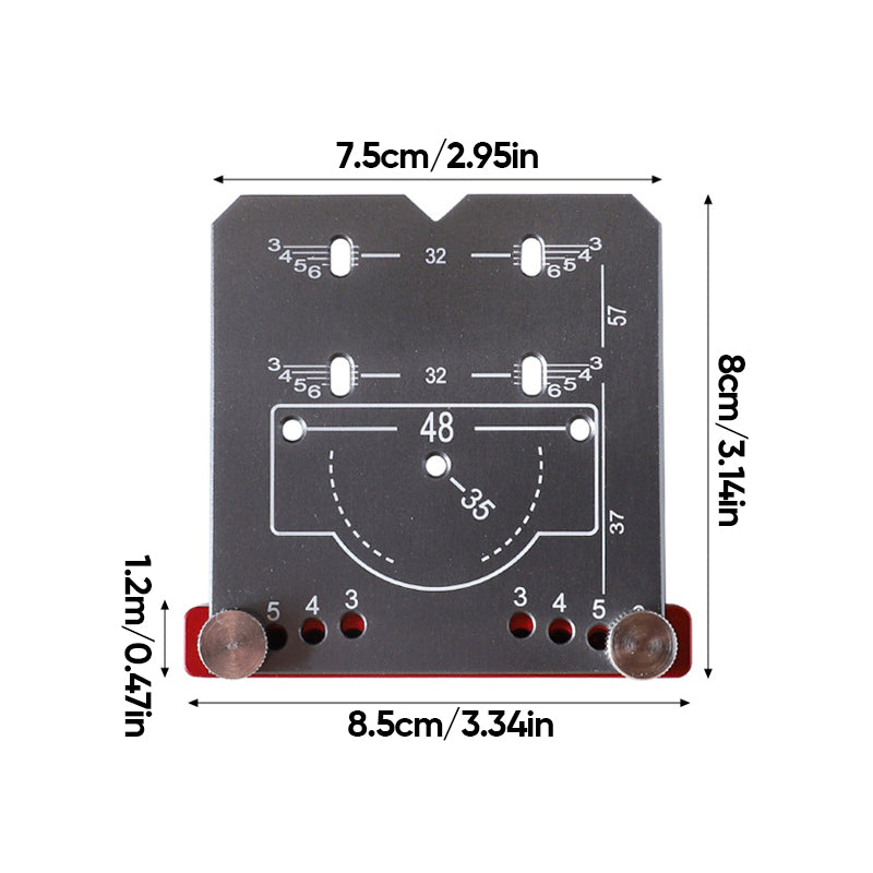 Hinge Punch Locator
