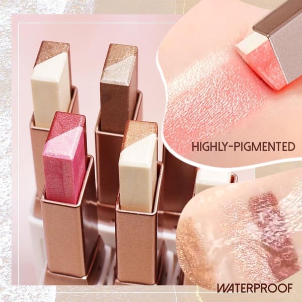 ✨6Pcs Two Color Eyeshadow Stick Set