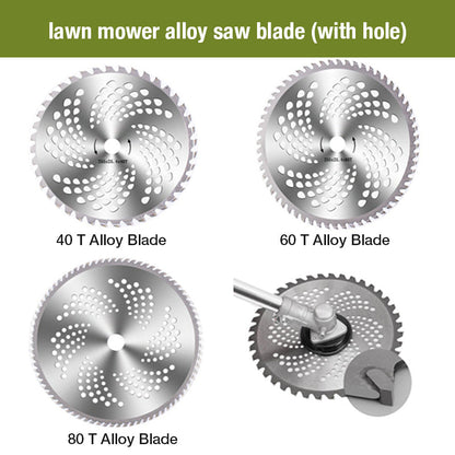 40 teeth, 60 teeth, 80 teeth Lawn Mower Alloy Saw Blade (Inner Hole Diameter 254mm)