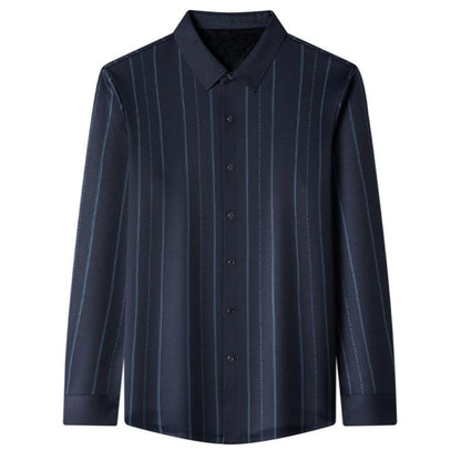 🔥Men's Winter Padded Stretch Wrinkle-Free  Shirt