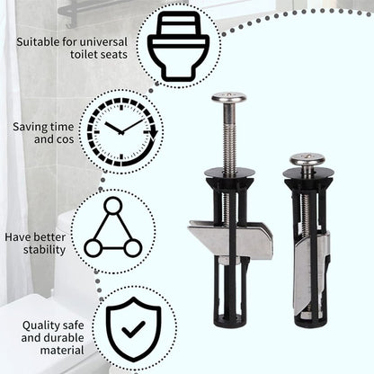 🎁Buy 1 Get 1 Free🎉Heavy Duty Toilet Seat Fixing Screws🔩