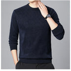 Thickened Men's Crew Neck Sweater