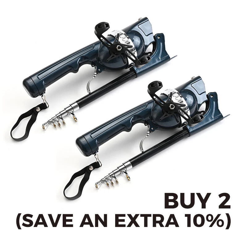 🎁Hot Sale 49% OFF⏳All-in-one Telescopic Fishing Rod Kit