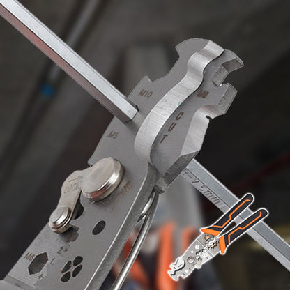 Multifunctional Wire Stripper Crimping Pliers