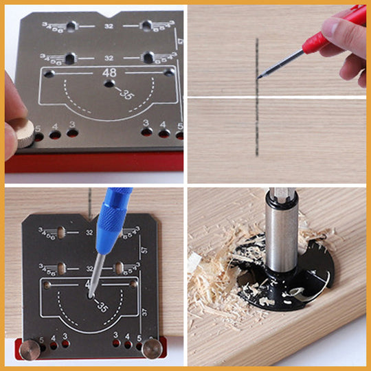 Hinge Punch Locator
