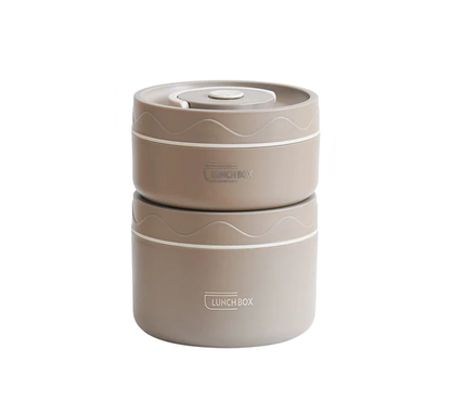 Microwaveable Stainless Steel Insulated Lunch Box Set