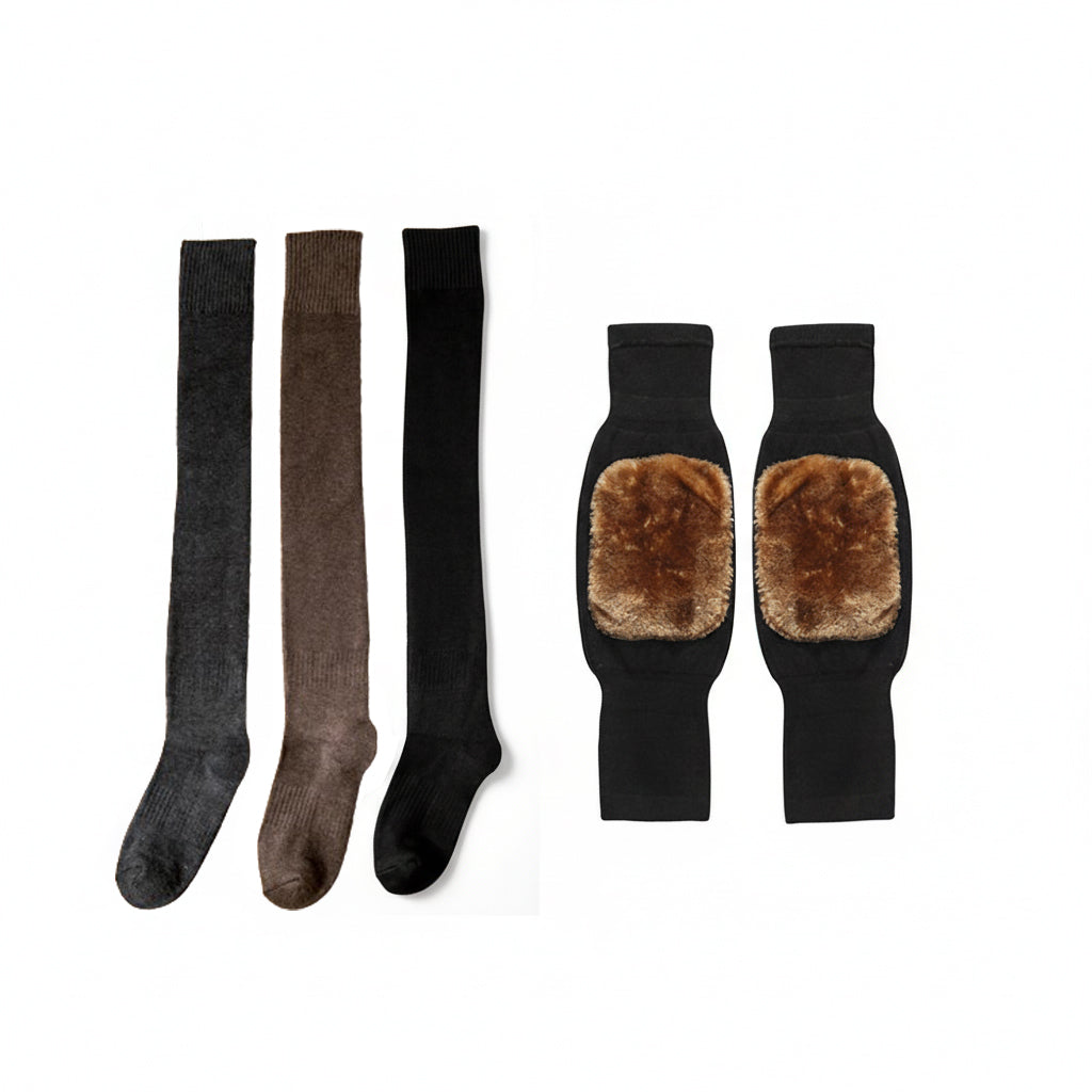 💞50K+ SOLD!🧦🤝✨ Classic Elegance, Effortless Wear | Soft & Stretchy Thigh High Socks❤️🔥🧦