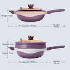 🔥Free Shipping🔥 Non-Stick Pan With Steamer Basket