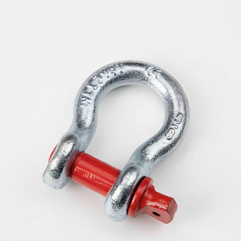 U-shaped Steel Buckle Polyester Safety Trailer Traction Rope