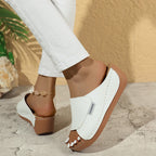 🔥 Hot Sales  50% OFF 🔥Women's Casual Wedge Slide Sandals