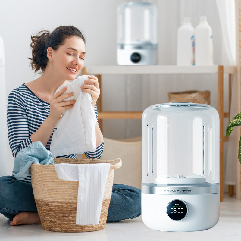 ⏳Time-limited Special⏰Portable Rechargeable Mini Washing Machine for Underwear！🩲